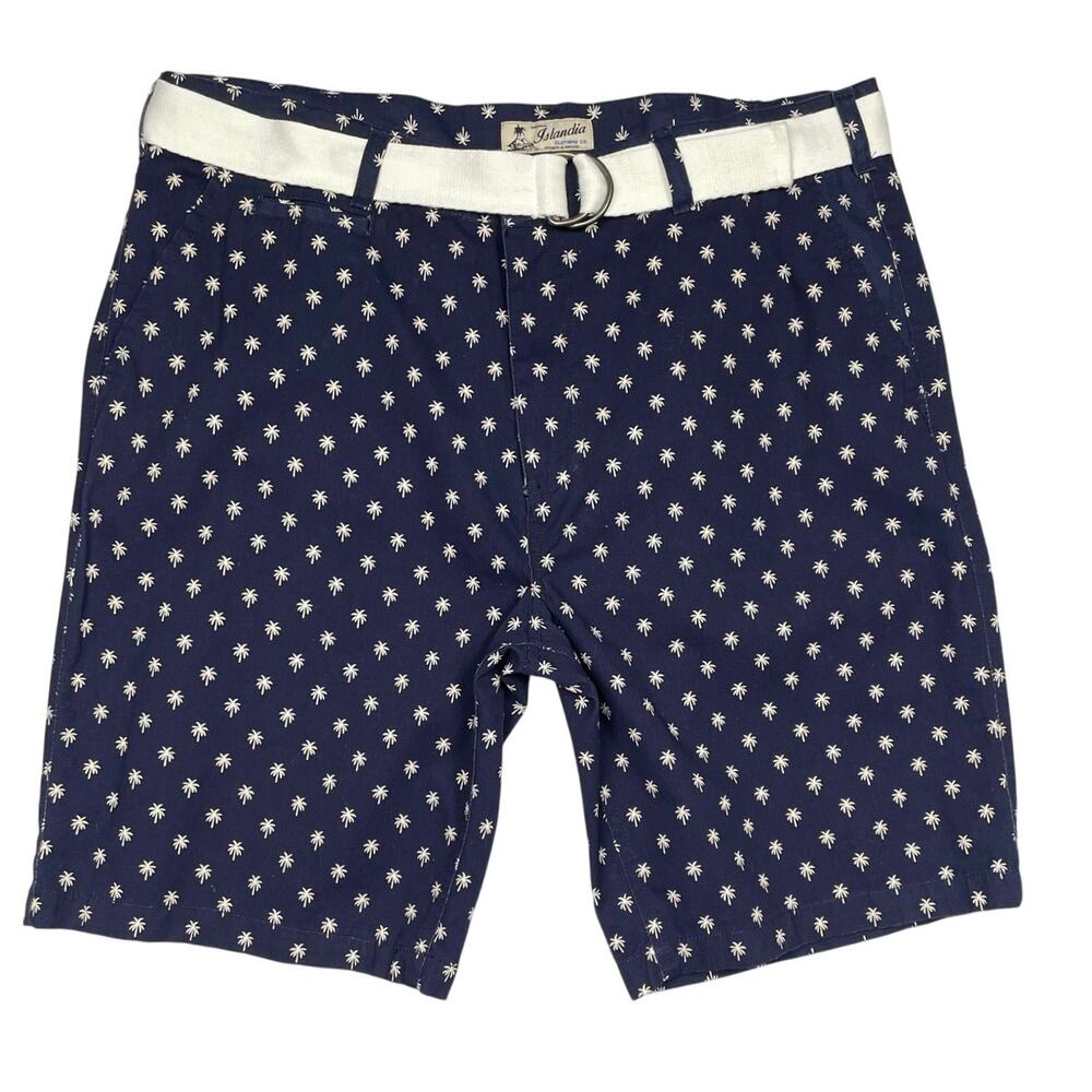 EUC - Islandia Palm Tree Shorts